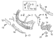 Diagram for Mercedes-Benz Metris Bumper - 447-885-82-00-9B51