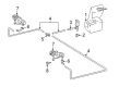 Diagram for Mercedes-Benz CL600 Windshield Washer Nozzle - 215-860-01-47