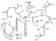 Diagram for Mercedes-Benz R350 Coolant Reservoir Hose - 251-500-28-75