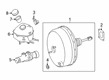 Diagram for Mercedes-Benz eSprinter Brake Master Cylinder Repair Kit - 910-431-12-00