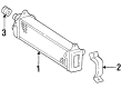 Diagram for Mercedes-Benz SL600 Engine Oil Cooler - 129-500-06-00