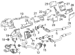Diagram for Mercedes-Benz SL63 AMG Exhaust Pipe - 278-140-04-08
