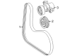 Diagram for Mercedes-Benz GLE450e Belt Tensioner - 254-200-23-00