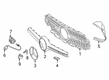 Diagram for Mercedes-Benz CLS53 AMG Emblem - 257-817-27-00