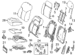 Diagram for Mercedes-Benz Seat Switch - 205-905-76-03-9051