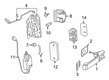 Diagram for Mercedes-Benz G580 Door Lock Actuator - 463-906-84-02