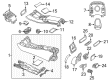 Diagram for Mercedes-Benz Hazard Warning Switch - 222-900-16-04-9J01