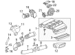 Diagram for Mercedes-Benz CLK55 AMG Air Filter Box - 113-090-04-01