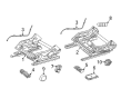 Diagram for Mercedes-Benz C250 Seat Switch - 207-910-24-36