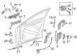 Diagram for Mercedes-Benz S560e Exterior Door Handle - 099-760-54-01-9999