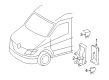 Diagram for Mercedes-Benz Sprinter 2500 Fuse Box - 906-545-43-01