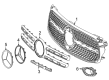 Diagram for Mercedes-Benz GLB250 Grille - 247-885-70-01