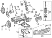 Diagram for Mercedes-Benz S63 AMG E Performance Oil Filler Cap - 000-010-03-01