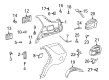 Diagram for Mercedes-Benz ML500 Pillar Panels - 163-692-01-03-7E33