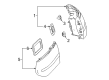 Diagram for Mercedes-Benz E400 Back Up Light - 213-906-95-00