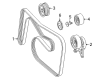 Diagram for Mercedes-Benz E320 Timing Belt Idler Pulley - 137-202-01-19