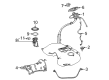 Diagram for Mercedes-Benz GLE450e Fuel Pump - 254-070-04-00