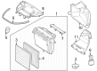 Diagram for Mercedes-Benz EQE SUV AMG Air Duct - 296-831-00-00