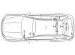 Diagram for Mercedes-Benz CLE53 AMG Antenna - 223-905-30-13