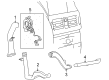 Diagram for Mercedes-Benz GLK350 Air Duct - 204-832-15-45