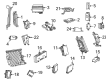 Diagram for Mercedes-Benz GLE450 Body Control Module - 167-900-63-20