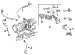 Diagram for Mercedes-Benz CLE300 Coolant Pipe - 254-203-34-00