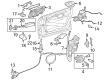 Diagram for Mercedes-Benz EQS 450+ Key Fob - 223-905-68-12-64-9999
