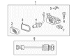 Diagram for Mercedes-Benz SL500 Daytime Running Lights - 230-820-04-56