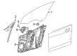 Diagram for Mercedes-Benz CLA250 Window Run - 117-725-02-29