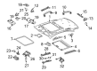 Diagram for Mercedes-Benz Sun Visor - 221-810-11-10-8Q22