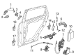 Diagram for Mercedes-Benz Door Hinge - 246-730-03-37