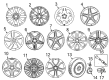 Diagram for Mercedes-Benz Wheel Stud - 000-990-18-07