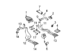 Diagram for Mercedes-Benz E320 Grille - 211-830-06-54-7241