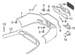 Diagram for Mercedes-Benz CLS450 Bumper - 257-885-69-04-9999