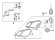 Diagram for Mercedes-Benz E250 Daytime Running Lights - 212-820-27-39-64