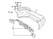 Diagram for Mercedes-Benz SLK320 Bumper Cover - 170-885-15-25-9999