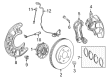 Diagram for Mercedes-Benz C350e ABS Sensor - 205-905-81-03
