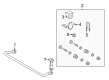 Diagram for Mercedes-Benz G500 Sway Bar Link Bushing - 463-323-02-85