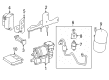 Diagram for Mercedes-Benz S350 Air Suspension Compressor - 221-320-17-04-80