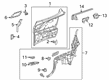 Diagram for Mercedes-Benz E53 AMG Weather Strip - 238-673-08-00