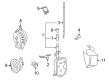 Diagram for Mercedes-Benz Antenna Cable - 003-820-73-15
