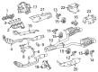 Diagram for Mercedes-Benz E550 Exhaust Pipe - 273-140-24-09