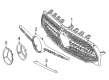 Diagram for Mercedes-Benz GLA250 Grille - 247-880-22-05