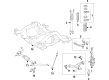 Diagram for Mercedes-Benz Axle Pivot Bushing - 166-333-00-00