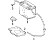 Diagram for Mercedes-Benz 400E Battery Cable - 126-540-05-31