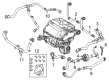 Diagram for Mercedes-Benz G580 Coolant Pipe - 465-500-73-03