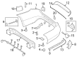 Diagram for Mercedes-Benz E63 AMG Bumper Cover - 212-885-20-25-9999