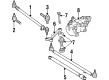 Diagram for Mercedes-Benz 300CD Tie Rod - 000-338-59-10