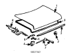 Diagram for Mercedes-Benz 500SEC Door Hinge - 126-750-17-87