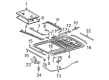 Diagram for Mercedes-Benz E320 Sunroof Cable - 215-780-06-89-64